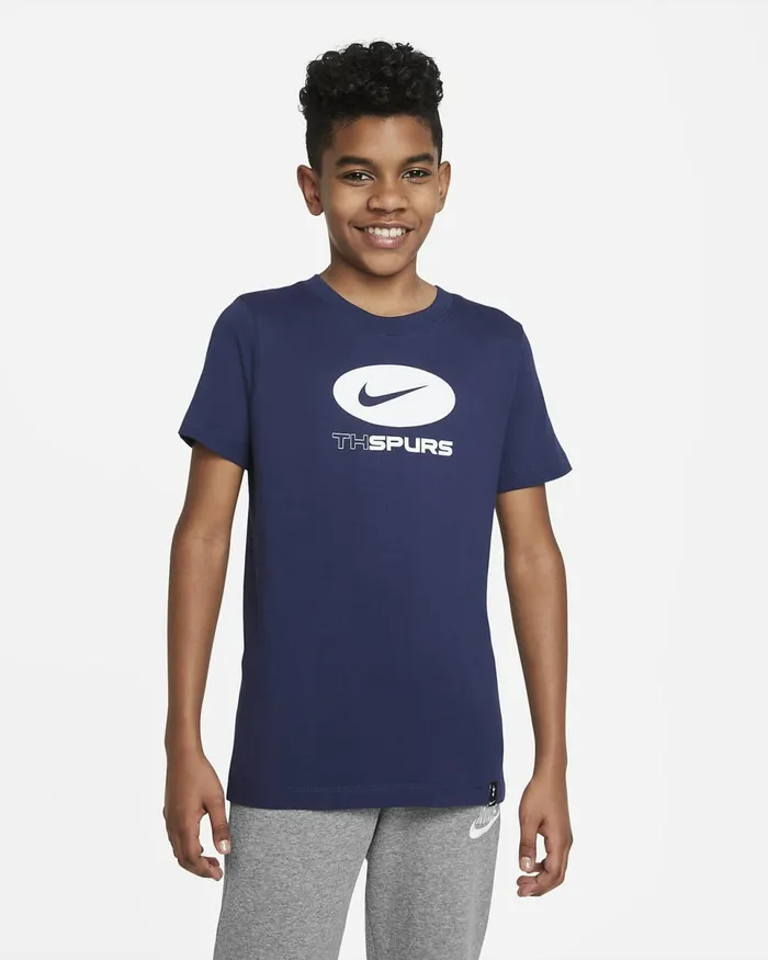 Kids Tottenham Hotspur Swoosh Binary Blue Nike Tops And TShirts