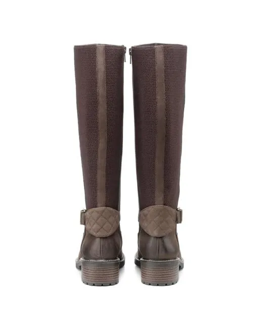 Knee High Boots Women Hotter Briley Boots Taupe