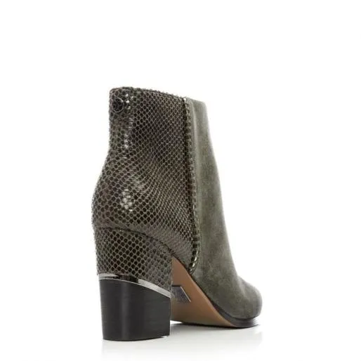 Linirre Grey Suede Women Moda In Pelle Ankle Boots Linirre Grey Suede Women Moda In Pelle Ankle Boots