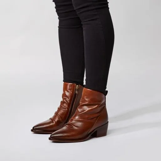 Lizbethy Tan Leather Women Moda In Pelle Ankle Boots Lizbethy Tan Leather Women Moda In Pelle Ankle Boots