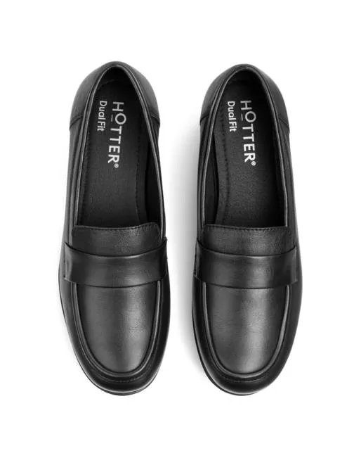 Loafers and Moccasins Women Hotter Ada Shoes Black
