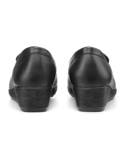 Loafers and Moccasins Women Hotter Ada Shoes Black