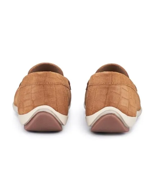 Loafers and Moccasins Women Hotter Pier Shoes Tan Croc