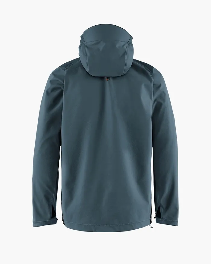 Lodur Cutan Anorak Midnight Blue Men Klttermusen Wind Resistant Jackets