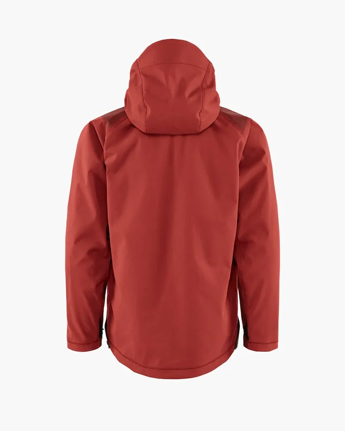 Lodur Cutan Anorak Rose Red Men Klttermusen Wind Resistant Jackets