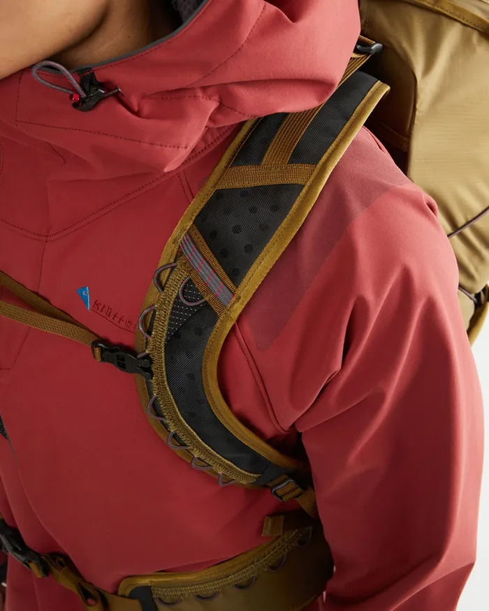 Lodur Cutan Anorak Rose Red Men Klttermusen Wind Resistant Jackets