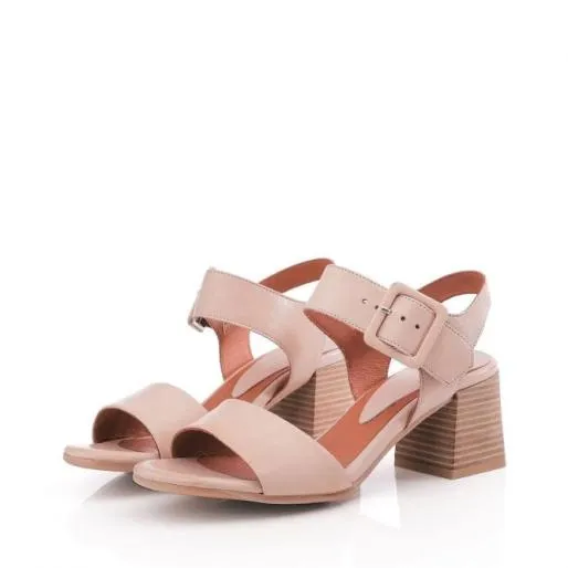 Mellani Off White Leather Women Moda In Pelle Heeled Sandals Mellani Off White Leather Women Moda In Pelle Heeled Sandals