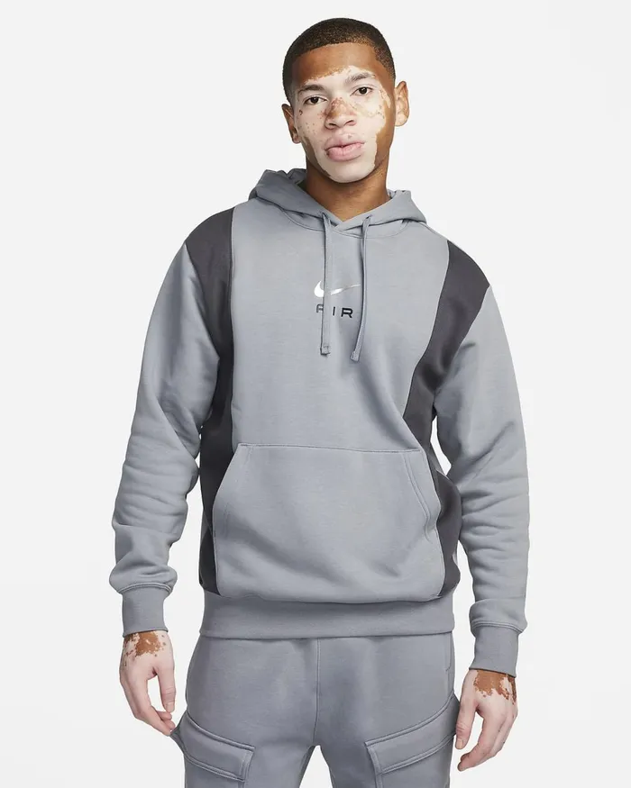 Men Air Cool Greyanthracite Nike Hoodies And Sweatshirts