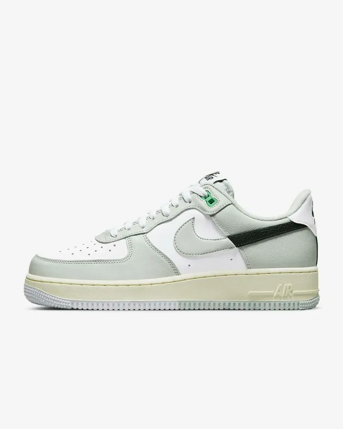 Men Air Force 1 03907 Lv8 Light Silverlight Silverwhiteblack Nike Lifestyle