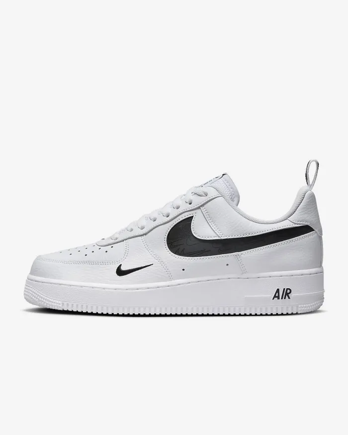 Men Air Force 1 03907 Lv8 Whitewhiteblack Nike Lifestyle