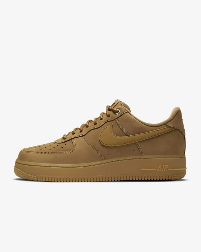 Men Air Force 1 03907 Wb Flaxgum Light Brownblackwheat Nike Lifestyle