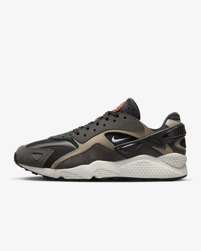 Men Air Huarache Runner Blackmedium Ashkhakiwhite Nike Lifestyle