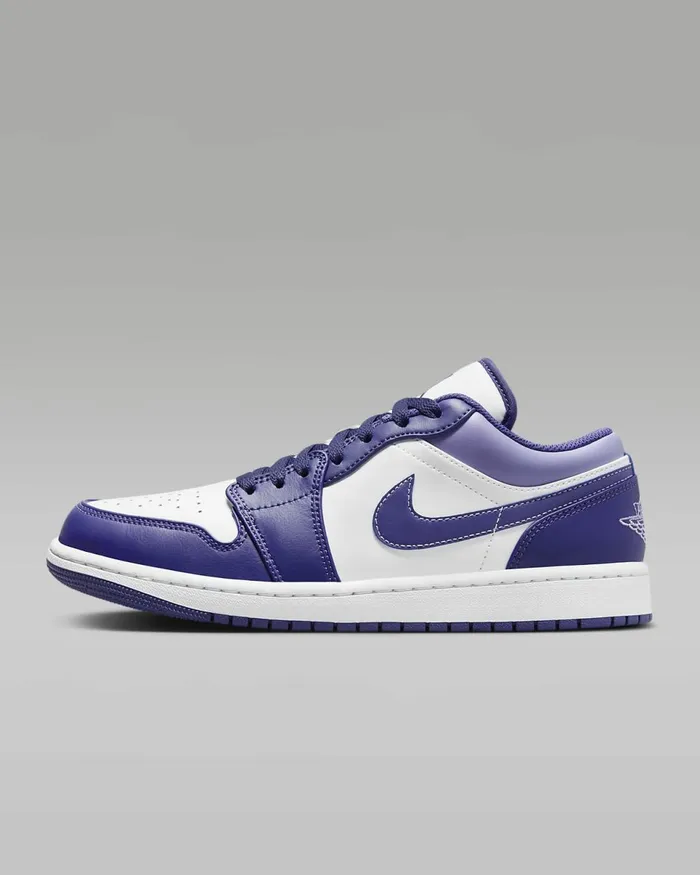 Men Air Jordan 1 Low Sky J Purplewhitesky J Light Purple Nike Lifestyle