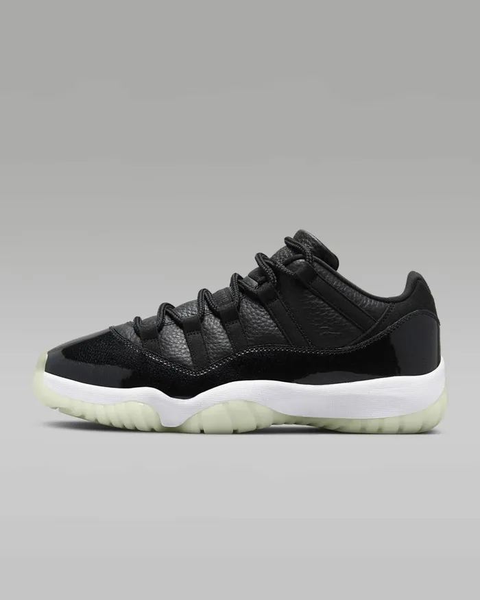 Men Air Jordan 11 Retro Low Blackwhitesailgym Red Nike Lifestyle