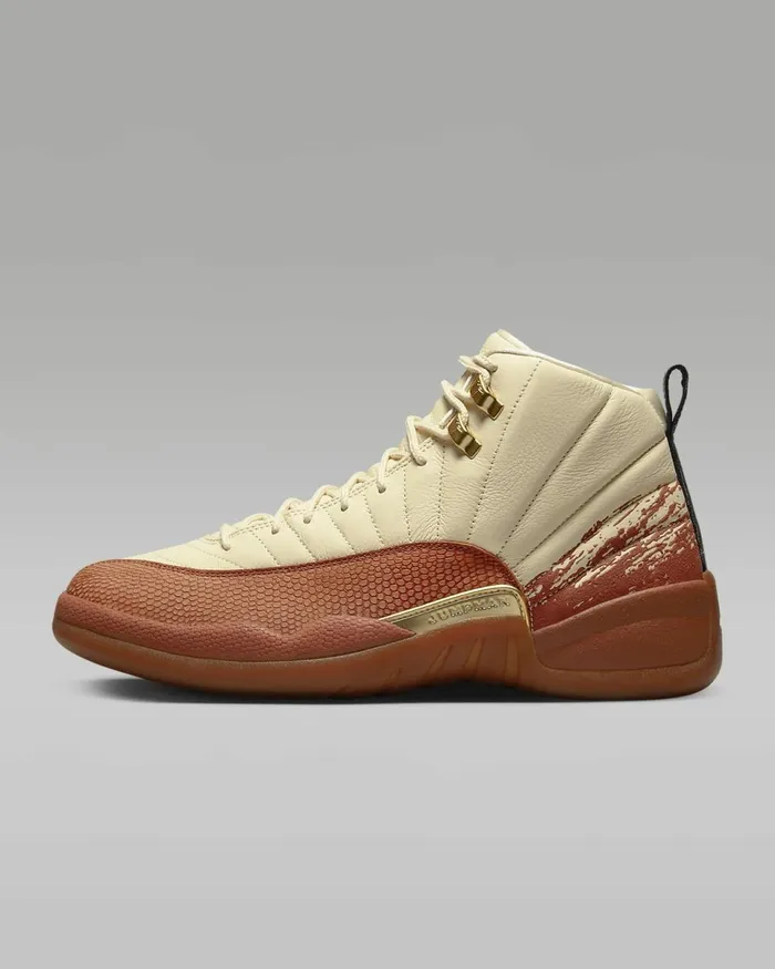 Men Air Jordan 12 Retro X Eastside Golf Muslinburnt Sunriseblack Nike Lifestyle Men Air Jordan 12 Retro X Eastside Golf Muslinburnt Sunriseblack Nike Lifestyle