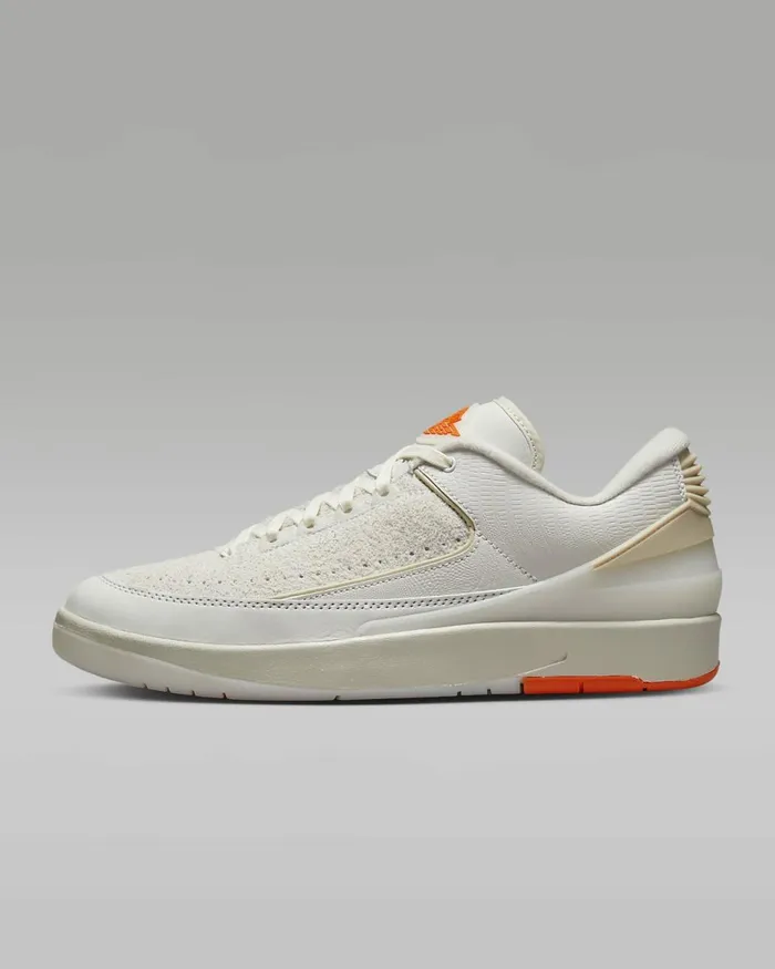 Men Air Jordan 2 Retro Low Sp Whitelight Bonebright Mandarinsail Nike Lifestyle Men Air Jordan 2 Retro Low Sp Whitelight Bonebright Mandarinsail Nike Lifestyle