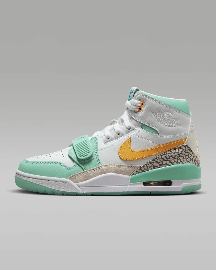 Men Air Jordan Legacy 312 Whitewhiteteal Nebulamelon Tint Nike Jordan