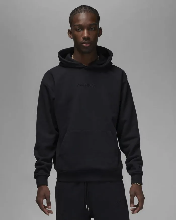Men Air Jordan Wordmark Black Nike Hoodies And Sweatshirts