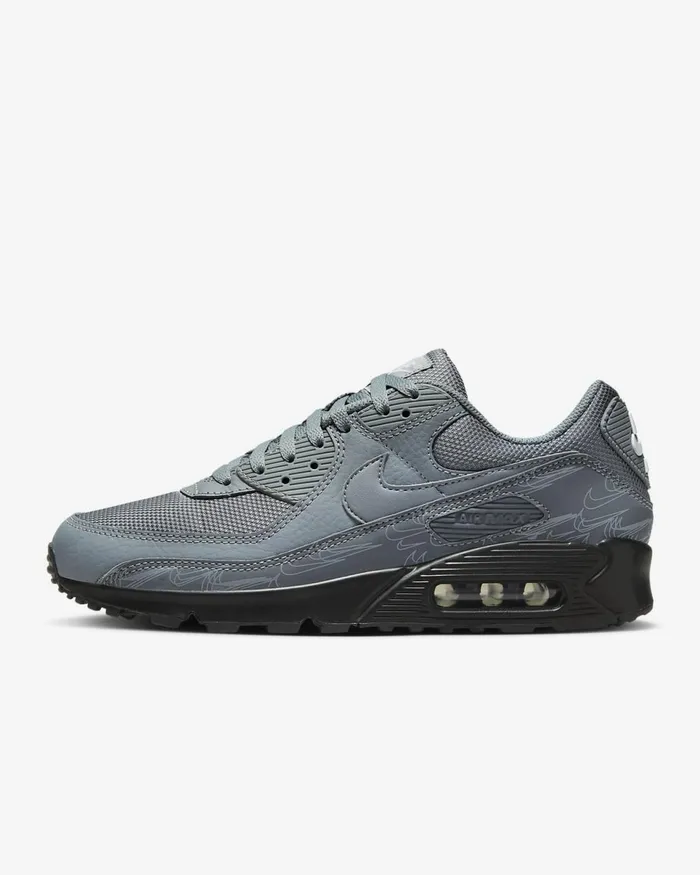 Men Air Max 90 Cool Greyblackwhitecool Grey Nike Lifestyle