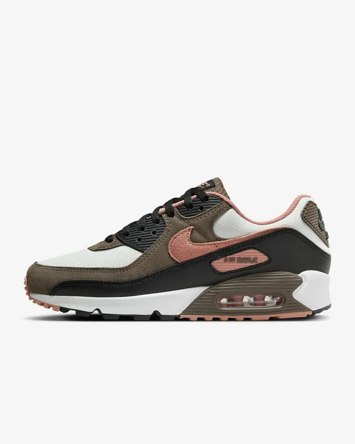 Men Air Max 90 Summit Whiteironstoneblackred Stardust Nike Lifestyle