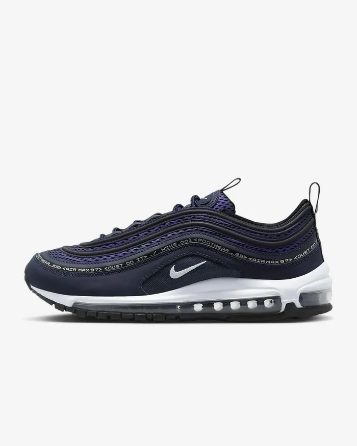 Men Air Max 97 Obsidianmidnight Navyblackfootball Grey Nike Lifestyle
