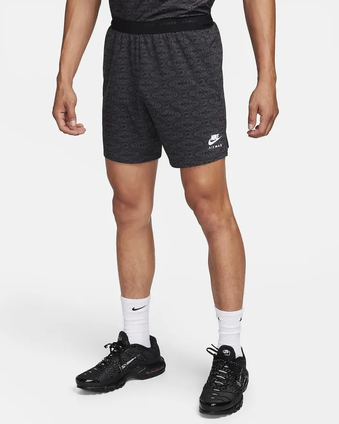 Men Air Max Blackblackwhite Nike Shorts