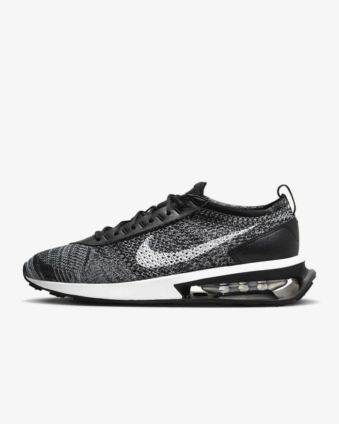 Men Air Max Flyknit Racer Blackwhite Nike Lifestyle