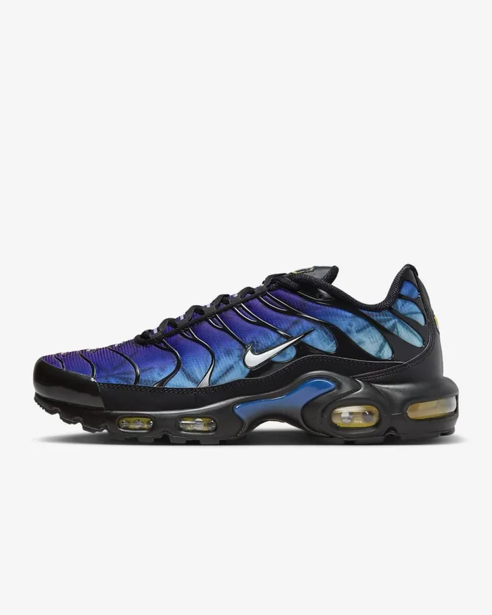 Men Air Max Plus Blackblackvarsity Redwhite Nike Lifestyle