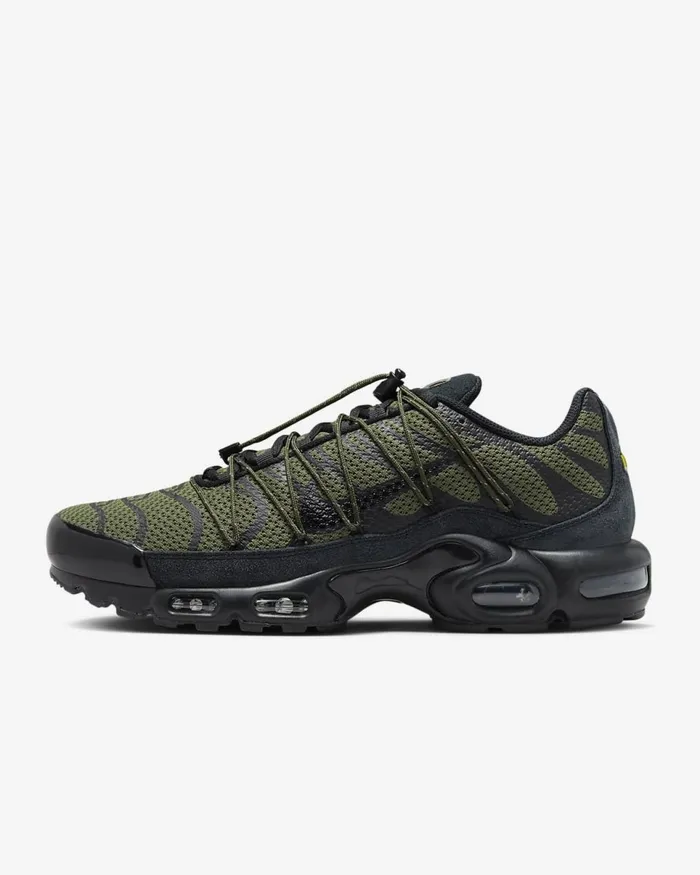 Men Air Max Plus Utility Medium Oliveblack Nike Lifestyle