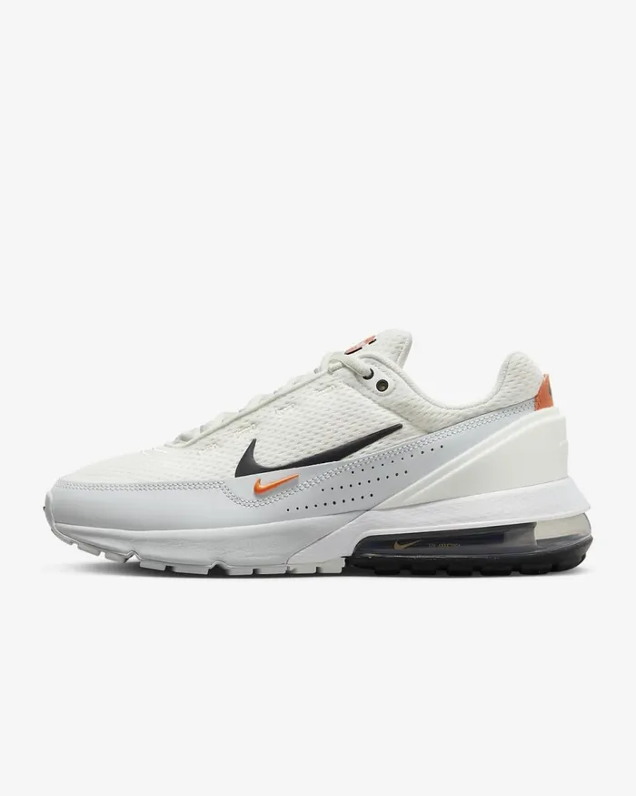 Men Air Max Pulse Summit Whitepure Platinumsafety Orangeblack Nike Lifestyle