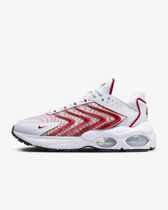Men Air Max Tw Whitewhiteblackuniversity Red Nike Lifestyle