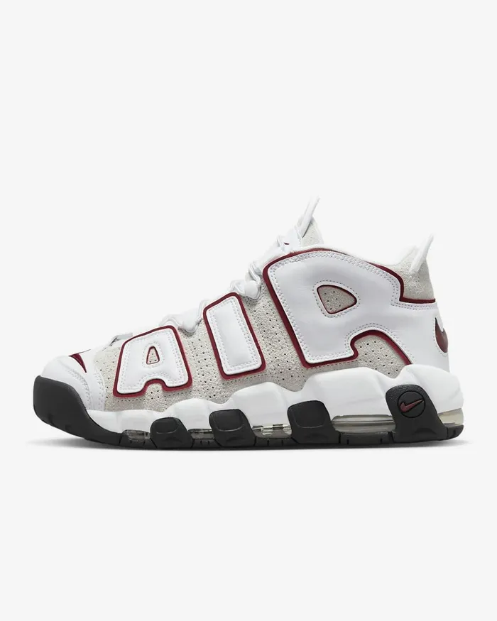 Men Air More Uptempo 03996 Whitesummit Whiteteam Best Greyteam Red Nike Lifestyle