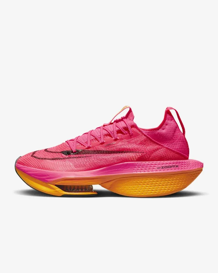 Men Alphafly 2 Hyper Pinklaser Orangewhiteblack Nike Running