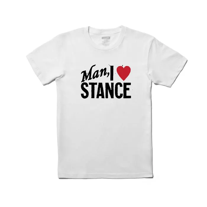 Men Amor TShirt White Stance TShirts