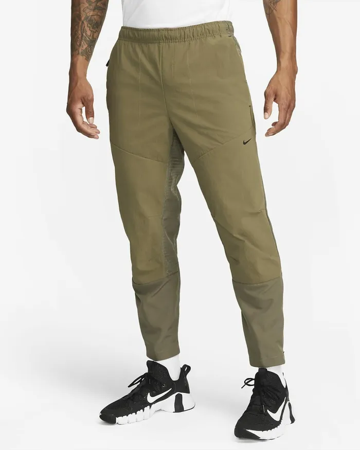 Men Aps Medium Oliveblackblack Nike Trousers And Tights