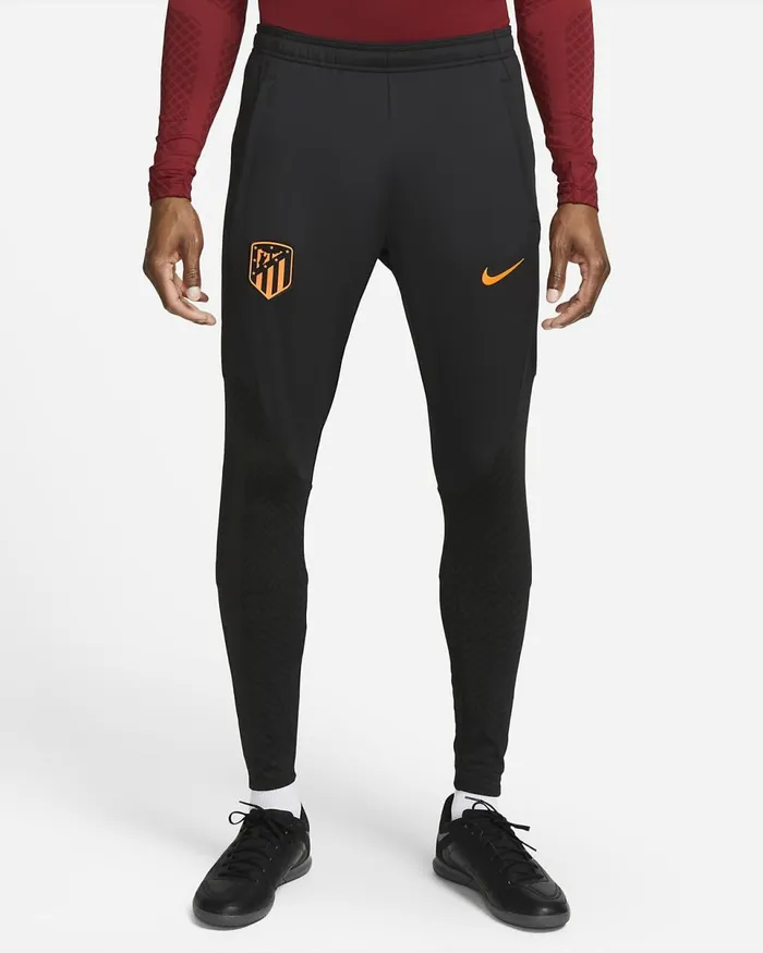 Men Atltico Madrid Strike Blackatomic Orange Nike Trousers And Tights