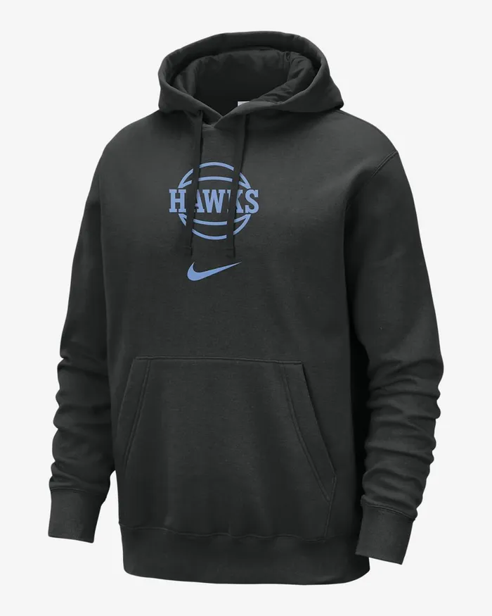 Men Atlanta Hawks Club Fleece City Edition Black Nike Hoodies And Sweatshirts Men Atlanta Hawks Club Fleece City Edition Black Nike Hoodies And Sweatshirts
