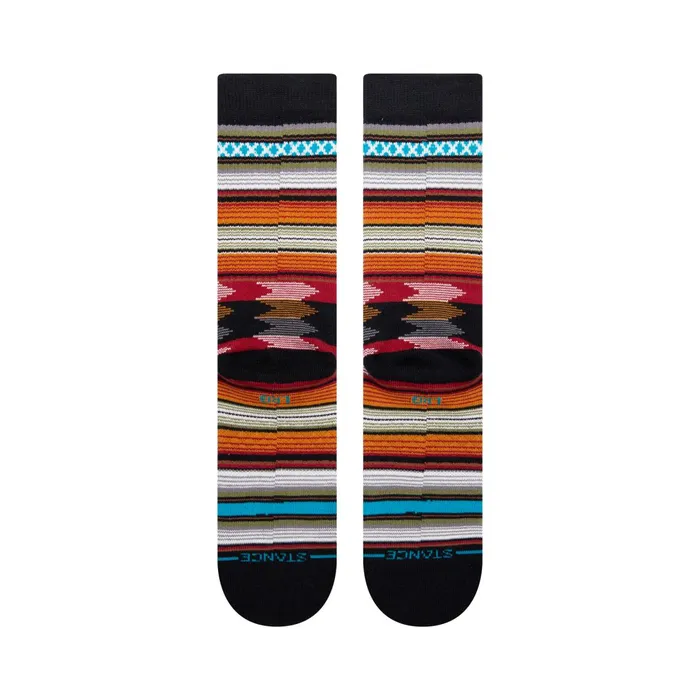 Men Baron Crew Socks Black Stance Crew