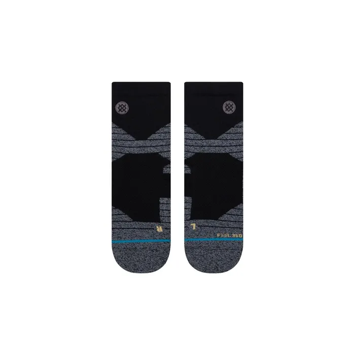 Men Basketball Performance Quarter Socks Icon Sport 8211 Black Stance Quarter