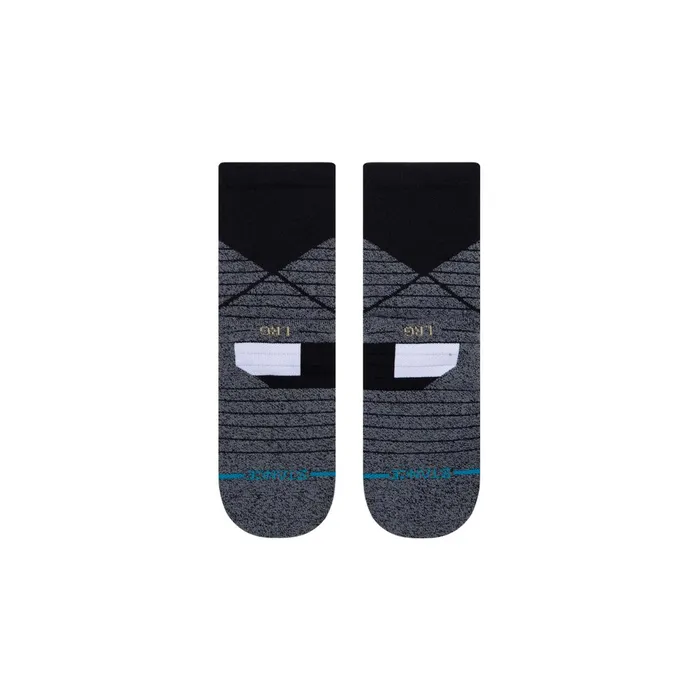 Men Basketball Performance Quarter Socks Icon Sport 8211 Black Stance Quarter