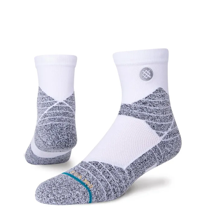 Men Basketball Performance Quarter Socks Icon Sport 8211 White Stance Quarter