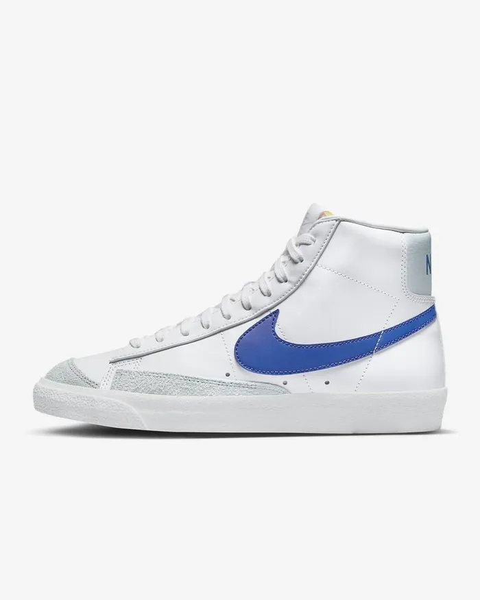 Men Blazer Mid 03977 Vintage Whitepure Platinumgame Royal Nike Lifestyle