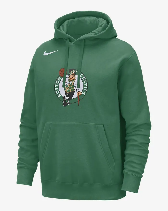 Men Boston Celtics Club Clover Nike Hoodies And Sweatshirts