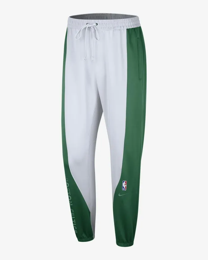 Men Boston Celtics Showtime Cloverwhite Nike Trousers And Tights