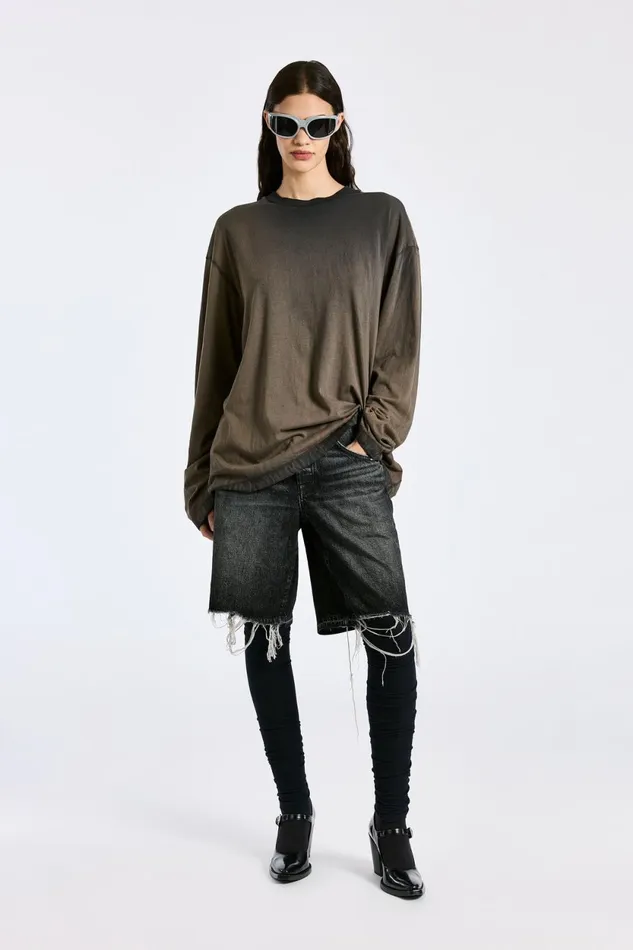 Men Bowie Shirt Coal Mix COTTON CITIZEN Shirts Men Bowie Shirt Coal Mix COTTON CITIZEN Shirts