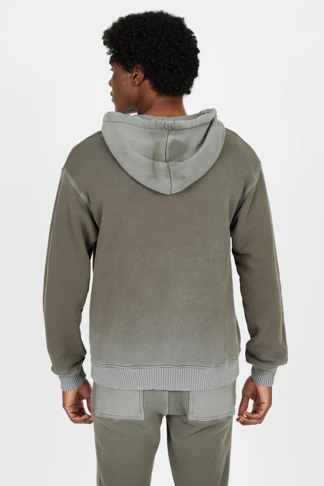 Men Bronx Zip Hoodie Vintage Taupe COTTON CITIZEN Sweatshirts Men Bronx Zip Hoodie Vintage Taupe COTTON CITIZEN Sweatshirts