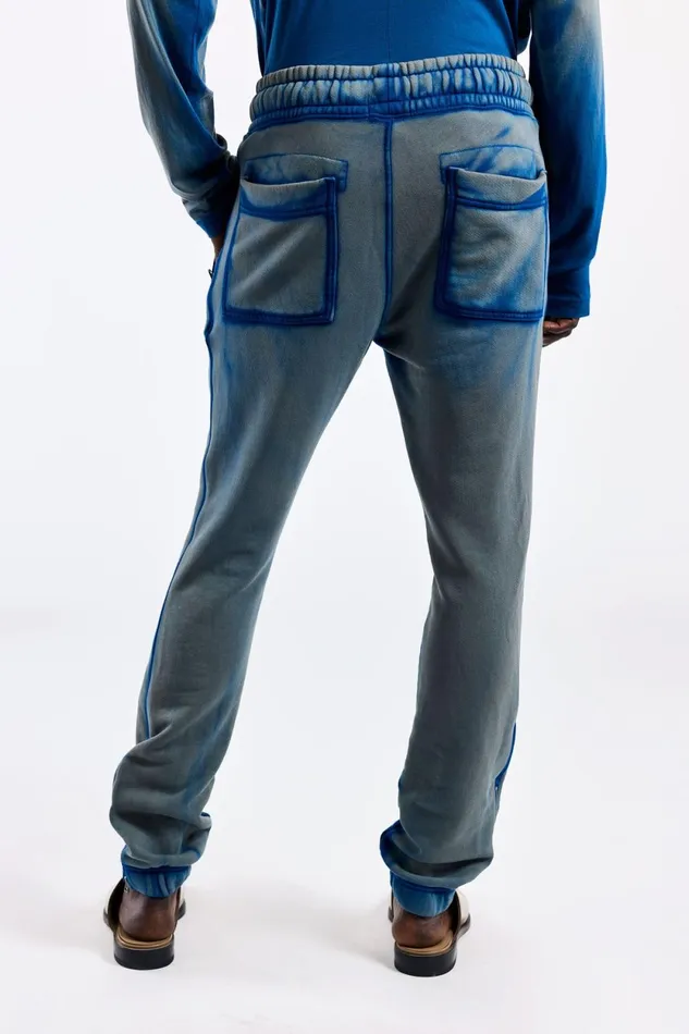 Men Bronx Zip Sweats Lagoon Cast COTTON CITIZEN Sweatpants Men Bronx Zip Sweats Lagoon Cast COTTON CITIZEN Sweatpants