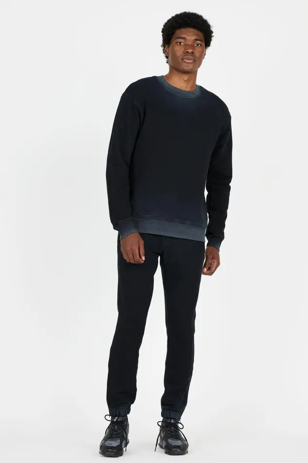 Men Bronx Zip Sweats Vintage Black COTTON CITIZEN Sweatpants Men Bronx Zip Sweats Vintage Black COTTON CITIZEN Sweatpants