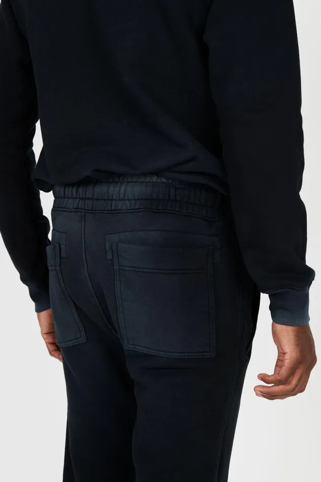 Men Bronx Zip Sweats Vintage Black COTTON CITIZEN Sweatpants Men Bronx Zip Sweats Vintage Black COTTON CITIZEN Sweatpants