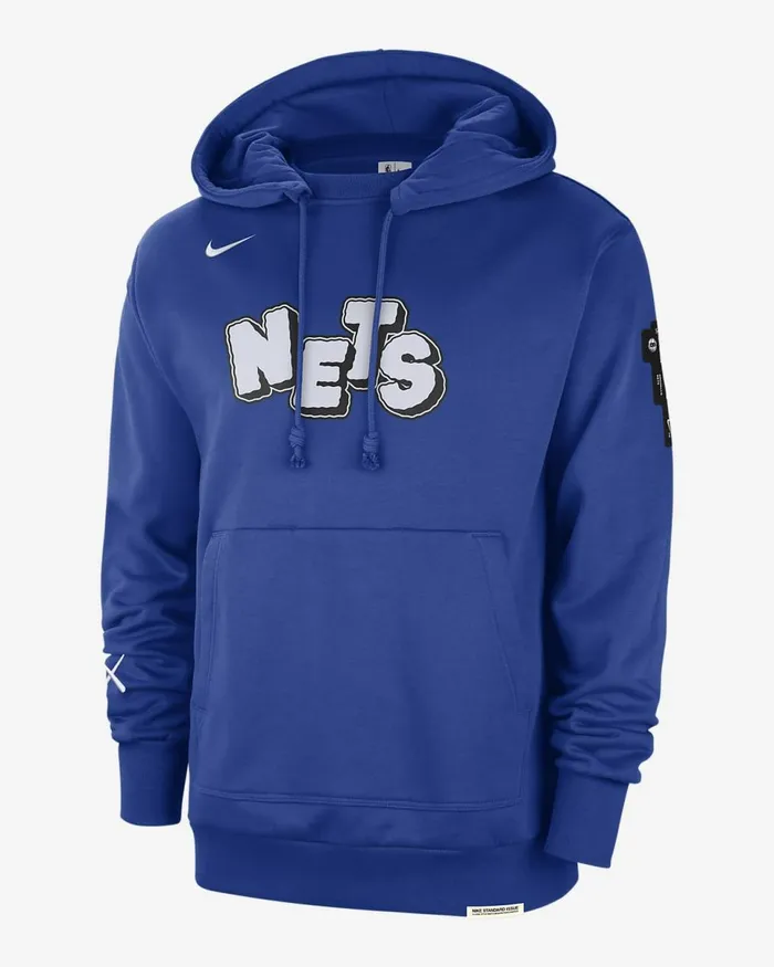 Men Brooklyn Nets Standard Issue 202324 City Edition Rush Blue Nike Hoodies And Sweatshirts Men Brooklyn Nets Standard Issue 202324 City Edition Rush Blue Nike Hoodies And Sweatshirts